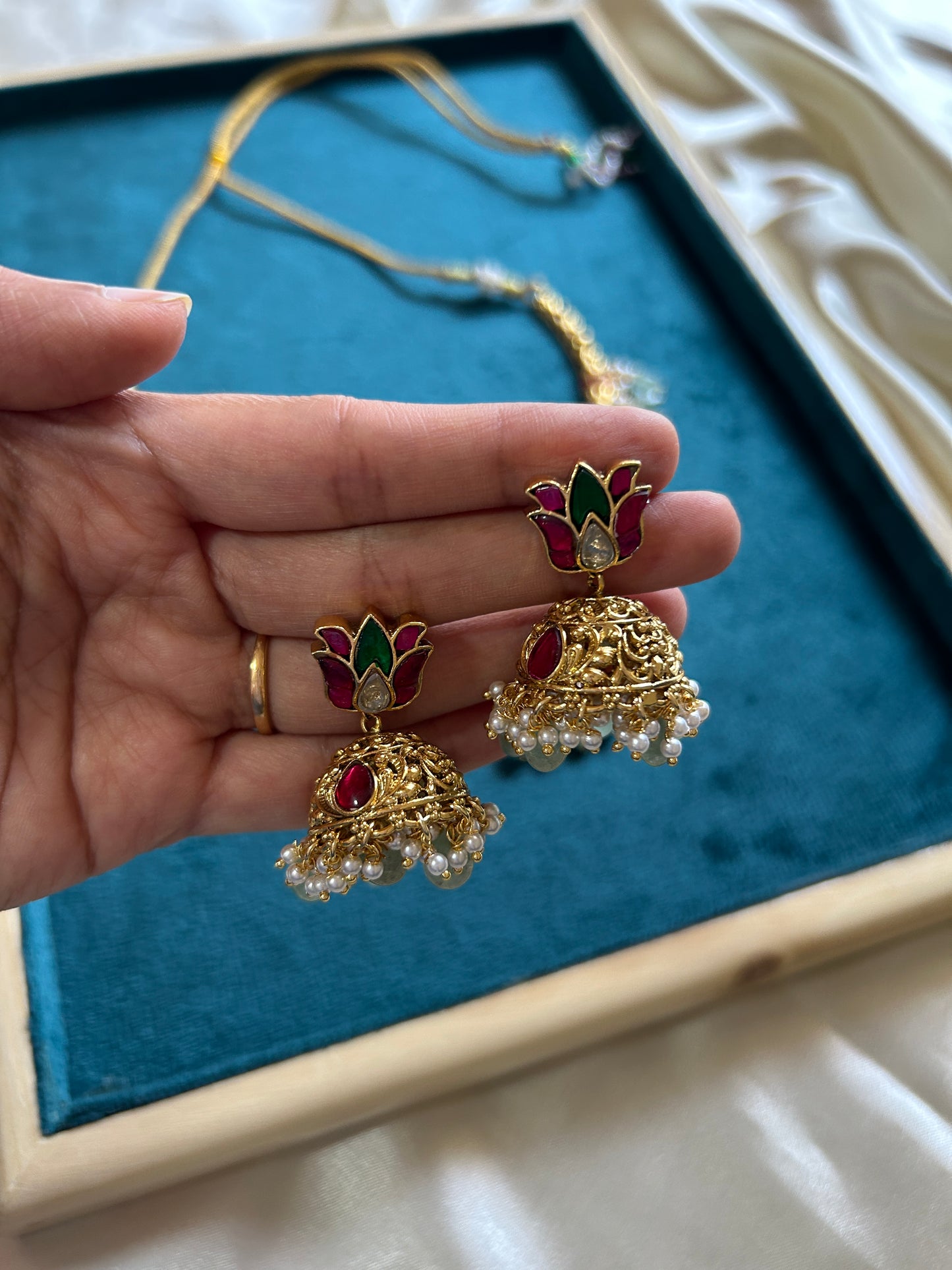 Kante Style Pure Jadau Necklace SN-009