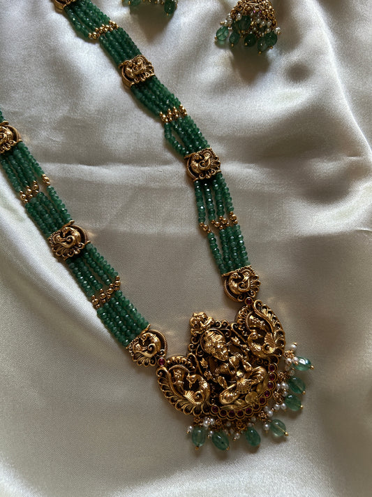 Jade Long Necklace LH001