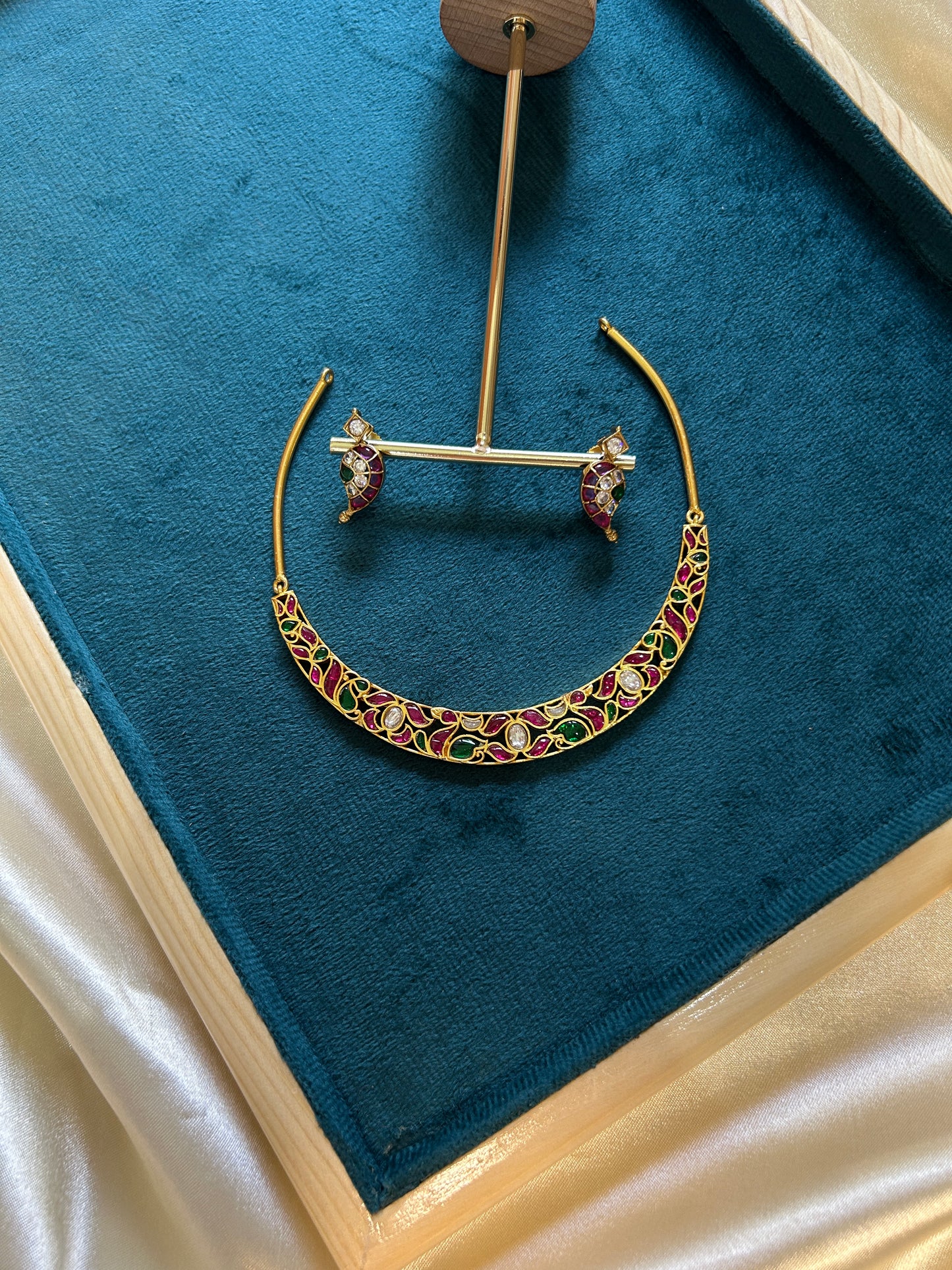 Jadau Short Necklace SN-003