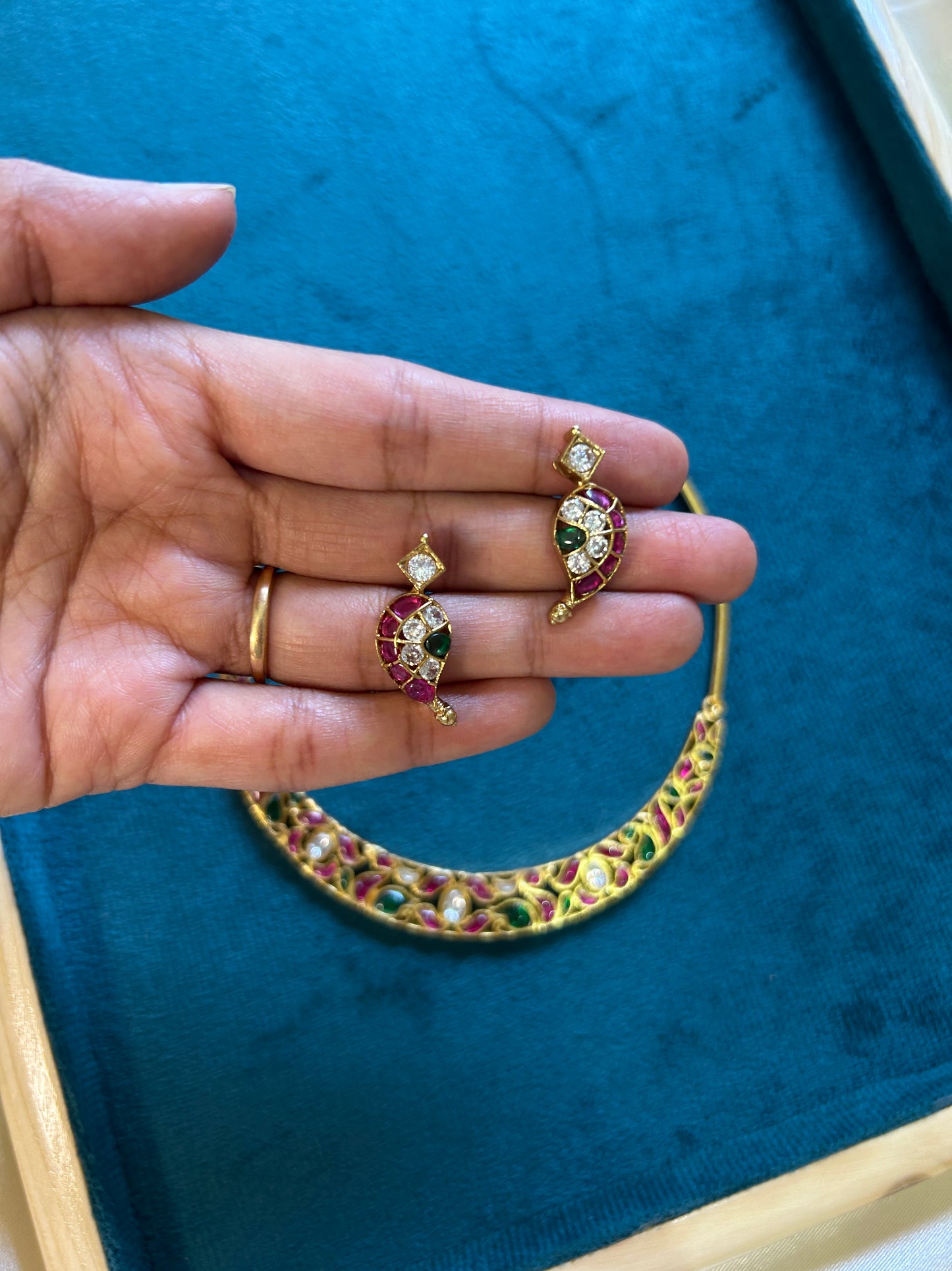 Jadau Short Necklace SN-003