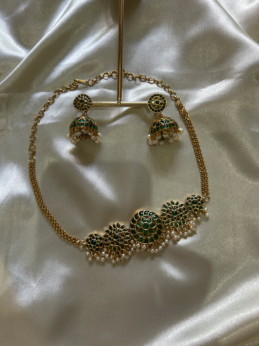 Kundan and Pearl Choker SN-004