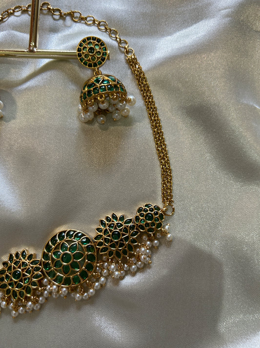 Kundan and Pearl Choker SN004