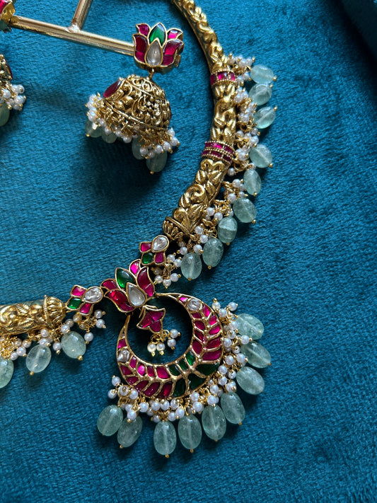 Kante Style Pure Jadau Necklace SN009