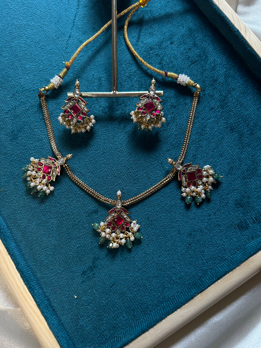 Pure Jadau Choker SN014