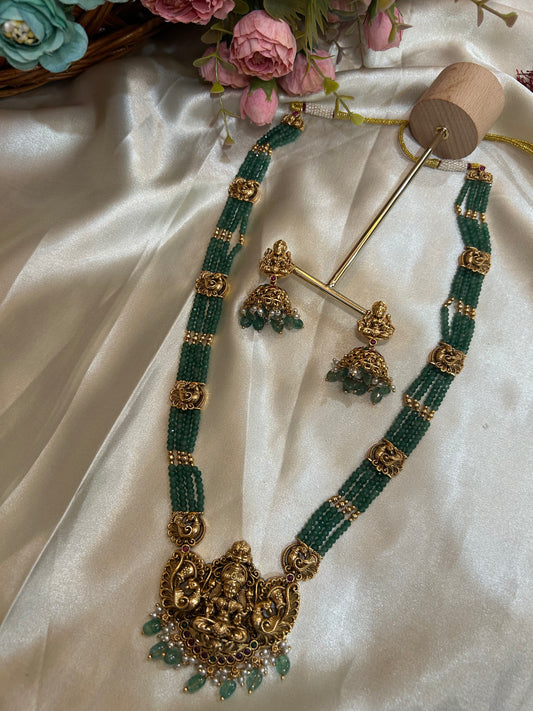 Jade Long Necklace LH - 001